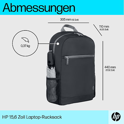 HP 15,6 Zoll Laptop-Rucksack