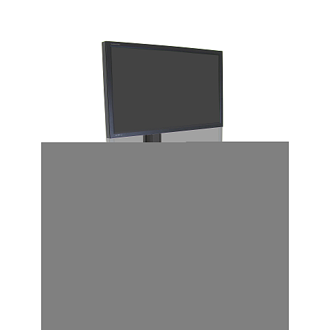 Ergotron Neo-Flex Mobile MediaCenter VHD Schwarz Flachbildschirm Multimedia-Wagen