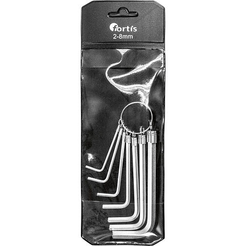 Fortis 4317784730006 Sechskantschlüssel 7 Stück(e)