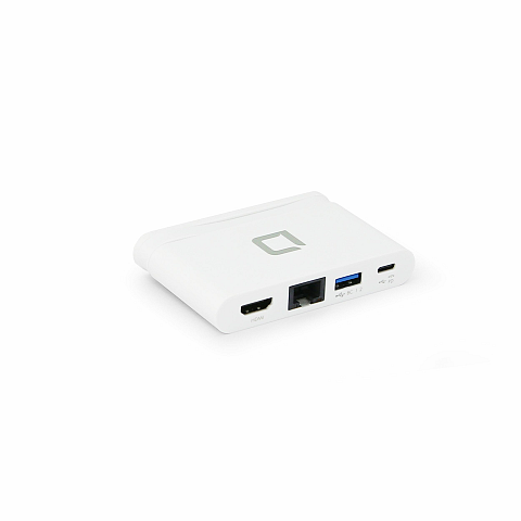 DICOTA D31730 laptop-dockingstation & portreplikator Weiß