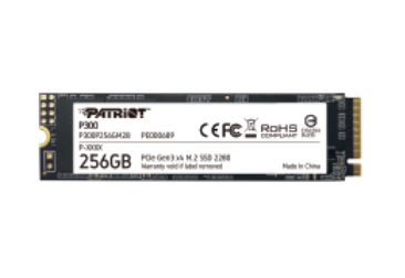 Patriot Memory P300P256GM28 Internes Solid State Drive 256 GB M.2 PCI Express NVMe