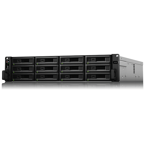 Synology RackStation SA3200D NAS & Speicherserver Rack (2U) Intel® Xeon® D D-1521 8 GB DDR4 DiskStation Manager Schwarz, Grau