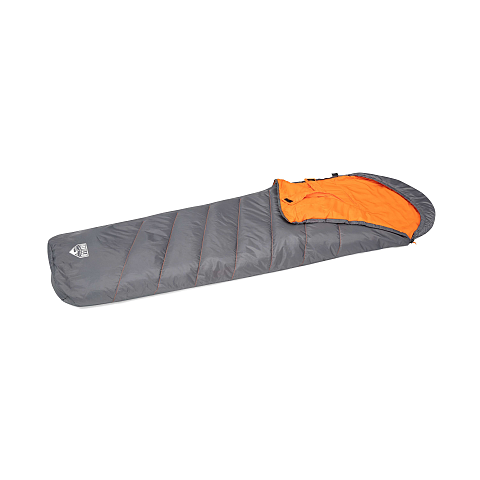 Bestway 68103 Schlafsack Mumienschlafsack Polyester Grau, Orange