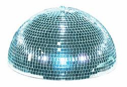 Eurolite Half mirror ball 20cm Mehrfarbig