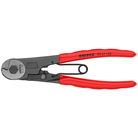 Knipex 95 61 150 Kabel-Crimper Schwarz, Rot, Silber