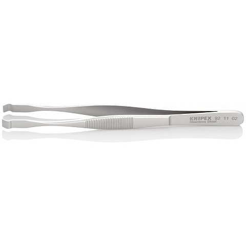 Knipex 92 11 02 Industriepinzette Edelstahl