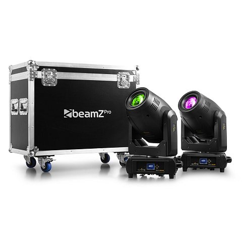BeamZ Pro IGNITE300A-Set Schienenlichtschranke 300 W