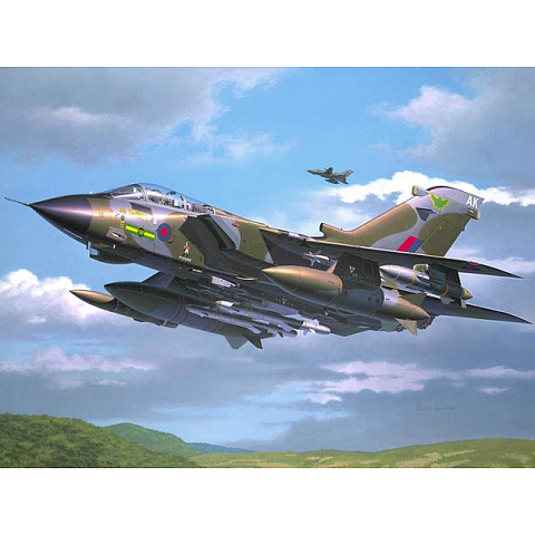 Revell Tornado GR. Mk. 1 RAF Starrflügelflugzeug-Modell Montagesatz 1:72