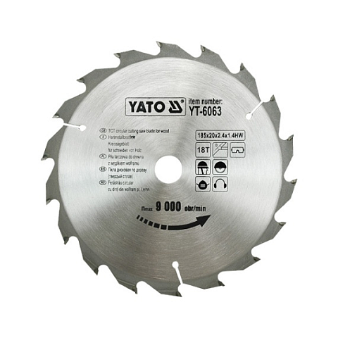 Yato YT-6063 Kreissägeblatt 18,5 cm 1 Stück(e)