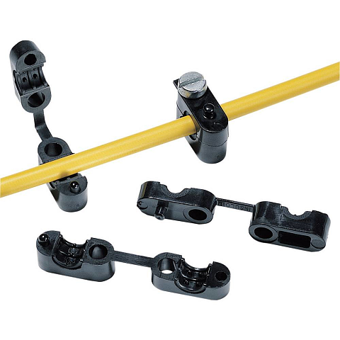 Hellermann Tyton 234-10300 Kabelklammer Schwarz 500 Stück(e)