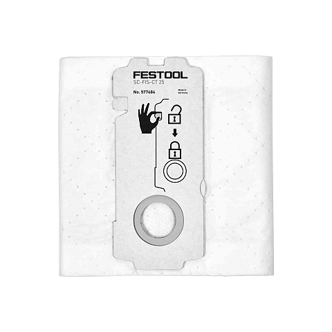 Festool 577484 Staubsauger Zubehör/Zusatz Staubbeutel Zylinder-Vakuum