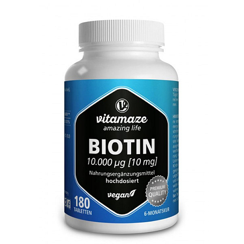 Vitamaze Biotin Einzelvitamin