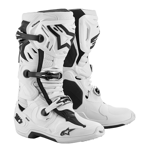 Alpinestars 2010520-20-12 Motorrad-Schuh Männlich Erwachsener Weiß