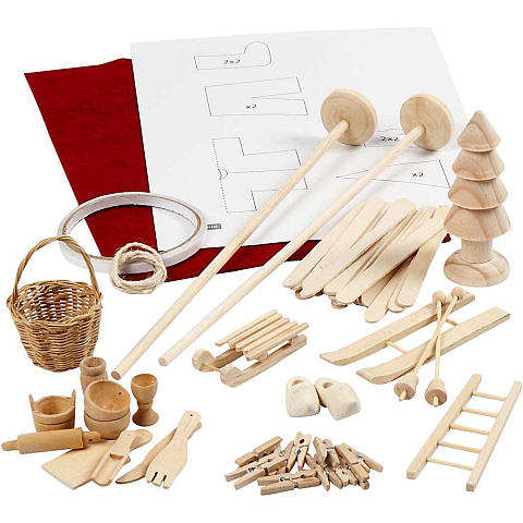 Creativ Company 97432 Unfertiges Bastelholz