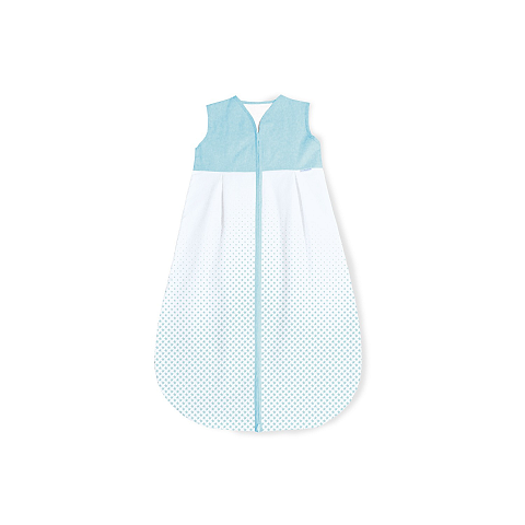 Pinolino Kinderträume 76042-2W70 Babyschlafsack Blau, Weiß