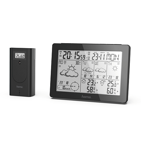 Hama Meteotime Schwarz Akku