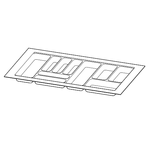 Hettich 9202818 Schubladenrolle & -schiene 470 mm