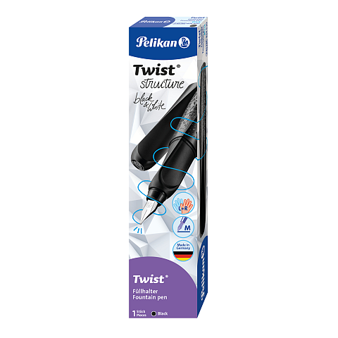 Pelikan 824613 Füllfederhalter Kartuschenfüllsystem Schwarz 1 Stück(e)