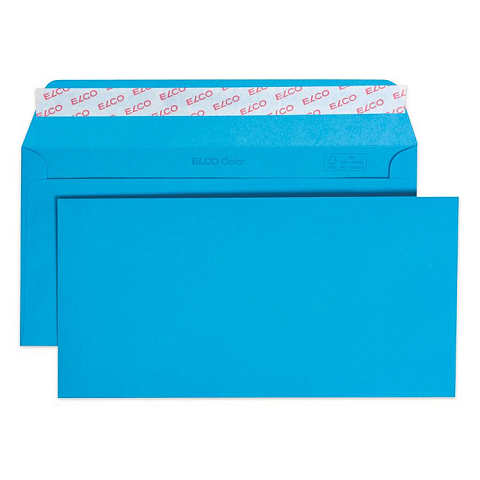 Elco 74617.32 Briefumschlag C6/C5 (114 x 229 mm) Blau