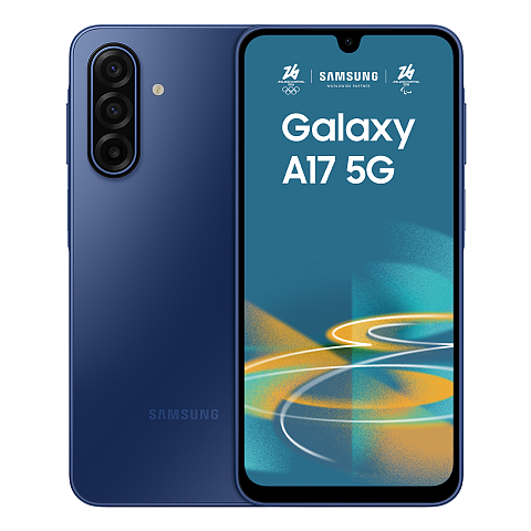 Samsung Galaxy A17 5G 17 cm (6.7") Hybride Dual-SIM Android 15 USB Typ-C 4 GB 128 GB 5000 mAh Blau