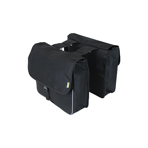 Dresco 5251701 Fahrradtasche & -korb 26 l Nylon Schwarz, Silber