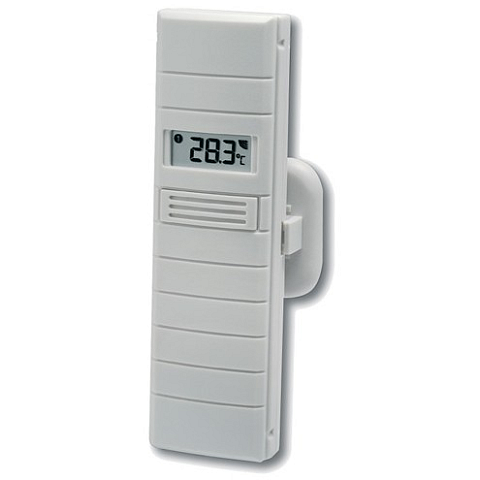 TFA-Dostmann 30.3155.WD Umgebungsthermometer Elektronisches Umgebungsthermometer Draußen Weiß