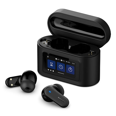 Philips 6000 series TAT6000BK/00 Kopfhörer & Headset True Wireless Stereo (TWS) im Ohr Anrufe/Musik Bluetooth Schwarz