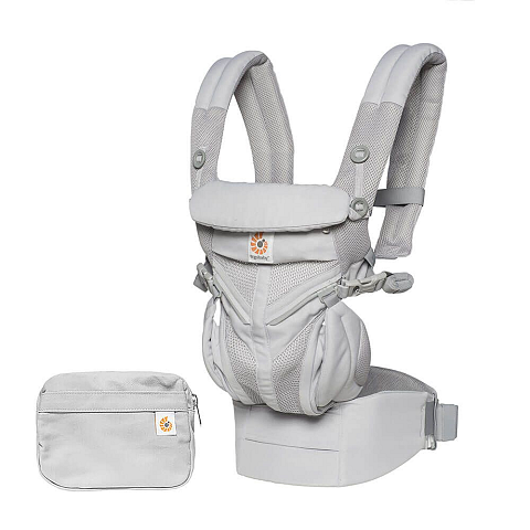 Ergobaby OMNI 360 Weiche Babytrage Grau