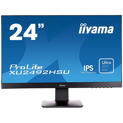 iiyama ProLite XU2492HSU Computerbildschirm 60,5 cm (23.8") 1920 x 1080 Pixel Full HD LED Schwarz