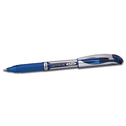 Pentel EnerGel Xm Fein Verschlossener Gelschreiber Blau 12 Stück(e)