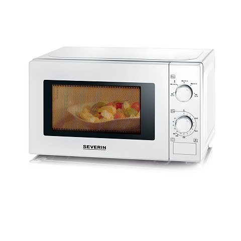 Severin MW 7770 Mikrowelle Weiß Solo-Mikrowelle Arbeitsplatte 20 l 700 W