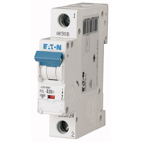 Eaton PXL-B20/1 Stromunterbrecher Miniatur-Leistungsschalter