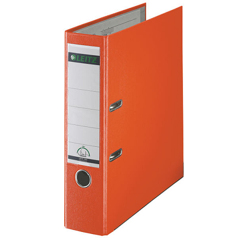 Leitz 180° Lever Arch File Plastic Ringmappe A4 Orange