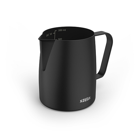 Xavax 00111260 Milch- & Sahnekanne 0,35 l Edelstahl Schwarz
