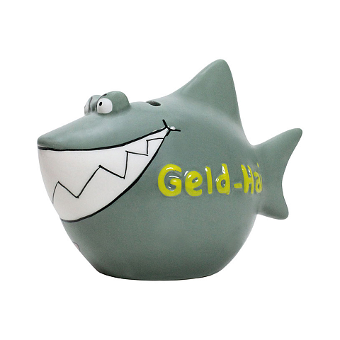 G. Wurm 10027126 Spardose Grau Keramik 3 Stück(e)