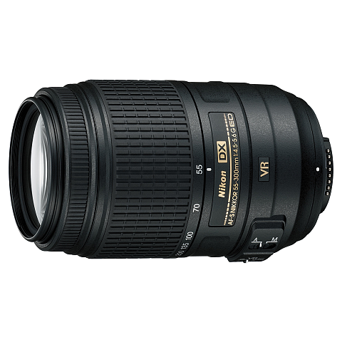 Nikon AF-S DX NIKKOR 55-300mm f/4.5-5.6G ED VR SLR Super-Teleobjektiv Schwarz