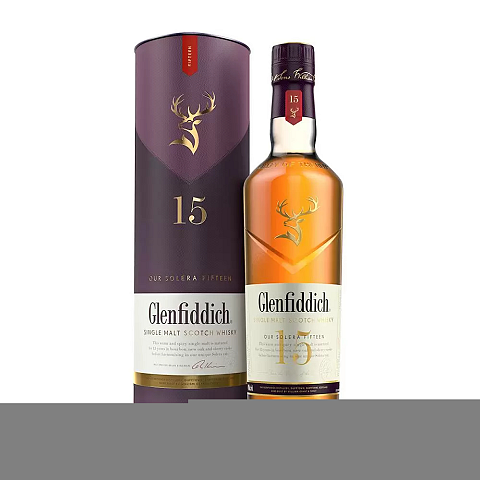 Glenfiddich 15 Year Old Whiskey 0,7 l Einzelkorn