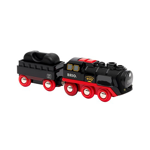 BRIO Batterie-Dampflok mit Wassertank