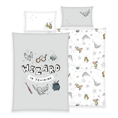 HERDING Harry Potter Kleinkindbettwäsche – Wizard in training
