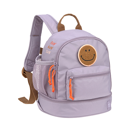 Lässig 12030517010 Rucksack Lässiger Rucksack Lila Recyceltes Polyester
