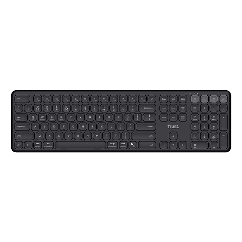 Trust Vaiya Kabellose Tastatur für mehrere Geräte - Schwarz