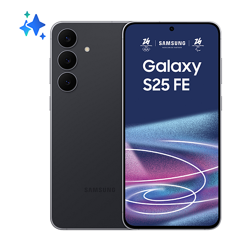 Samsung Galaxy S25 FE 5G 17 cm (6.7") Dual-SIM USB Typ-C 8 GB 128 GB 4900 mAh Schwarz