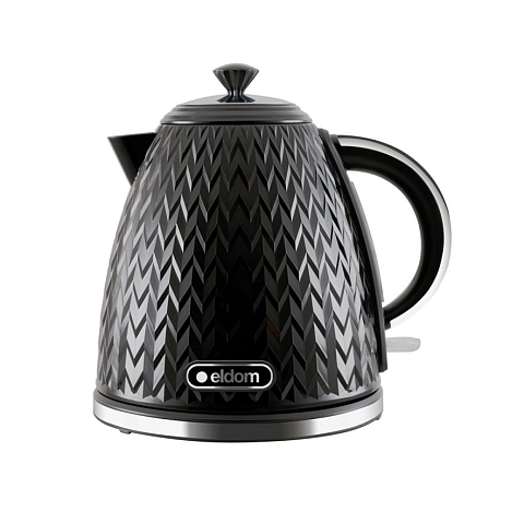 ELDOM C265C NELA Wasserkocher 1,7 l 2000 W Schwarz