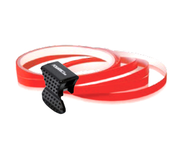 FOLIATEC Pin Striping Rim Design Dekorative Bänder 2,15 m Rot