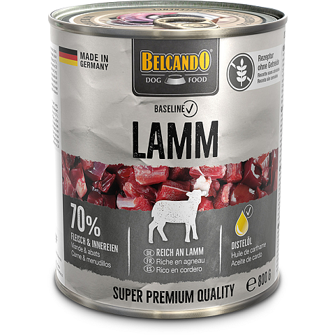 Belcando 513405 Hunde-Dosenfutter Lamm Adult 800 g