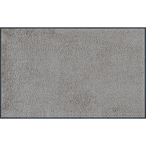 wash+dry Cool Grey Dekorative Fußmatte Drinnen Rechteckig Grau