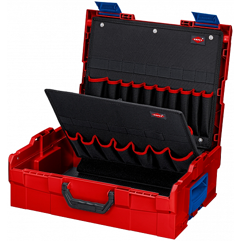 Knipex 00 21 19 LB Werkzeugkoffer Schwarz, Rot ABS Synthetik