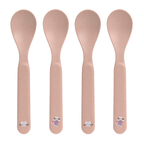 Lässig Tiny Team Löffel für Kleinkinder Rose Zellulose, Polypropylen (PP)
