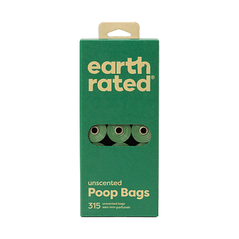 Earth Rated 870856000710 Hunde-/Katzenkotbeutel 315 Stück(e) Kunststoff Einwegartikel