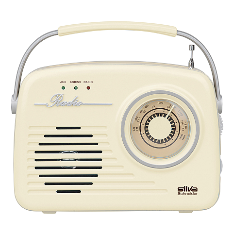 Silva Schneider Mono 1965 Tragbar Analog Beige